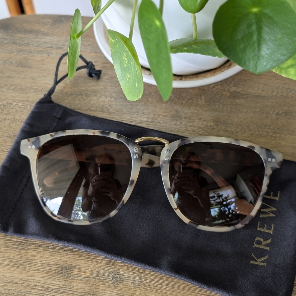 Krewe Adams Sunglasses Matte Oyster